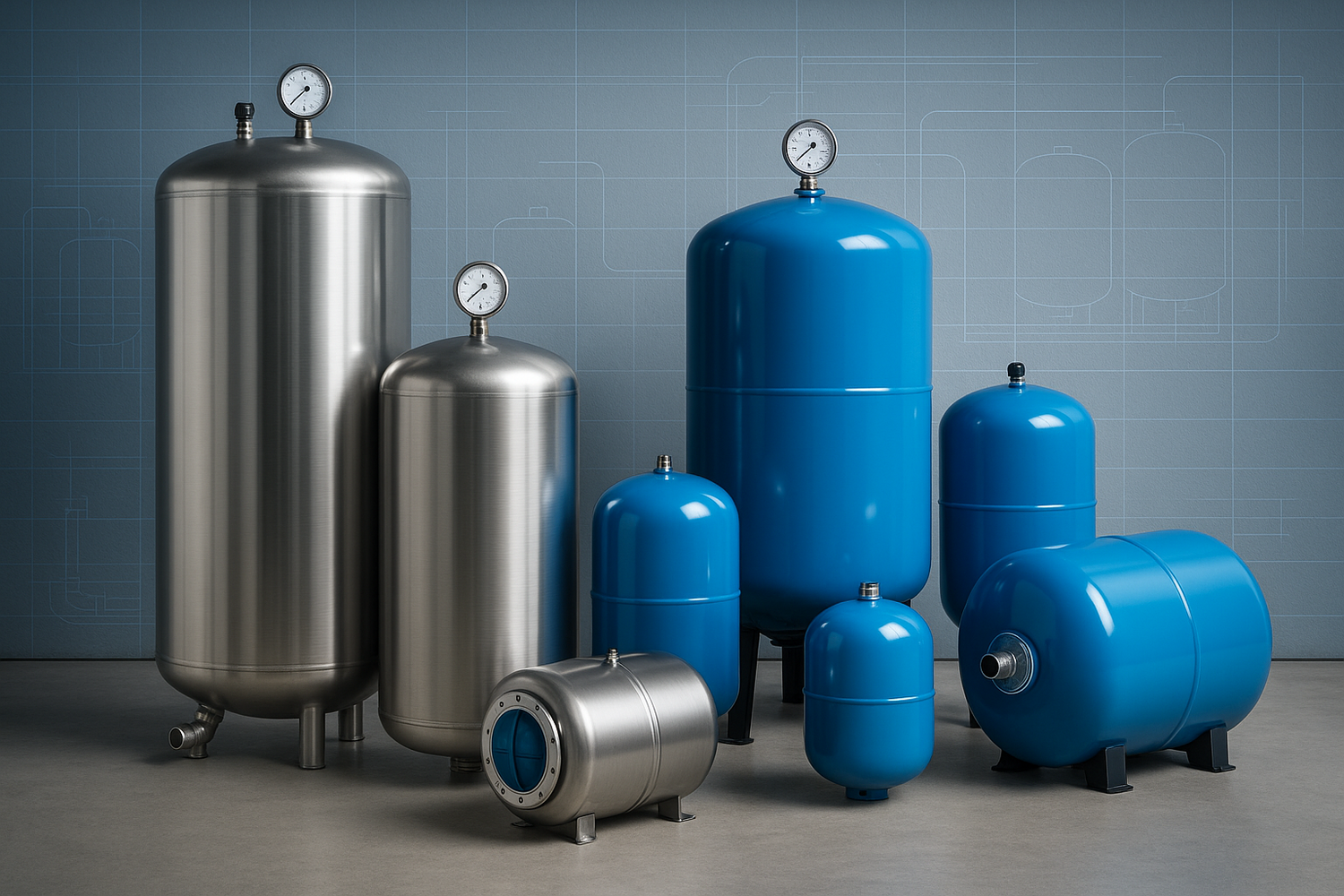 Բաքեր ընդարձակման և դրանց բաղկացուցիչ, համալրող մասեր