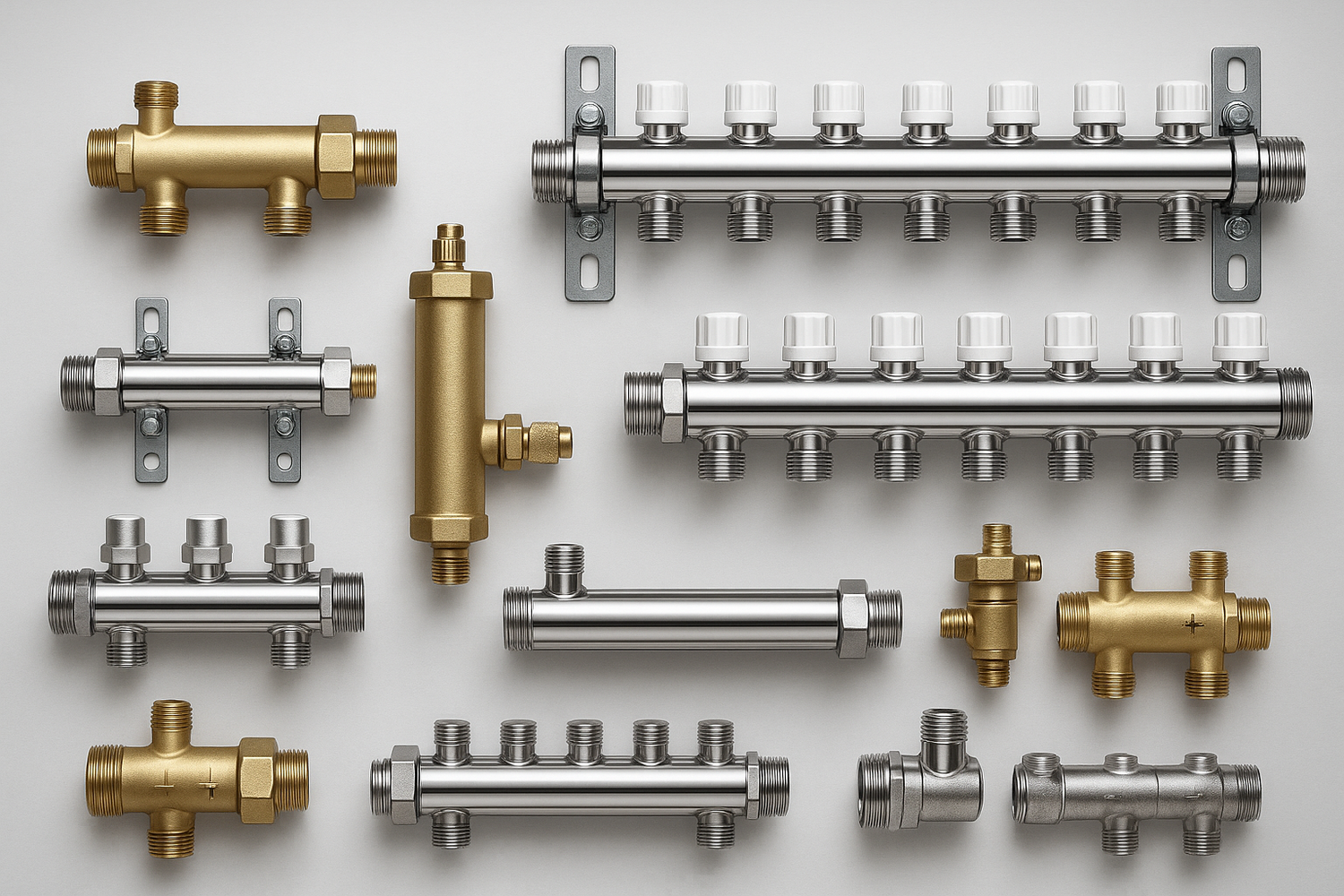 Կոլեկտորներ և դրանց բաղկացուցիչ, համալրող մասեր