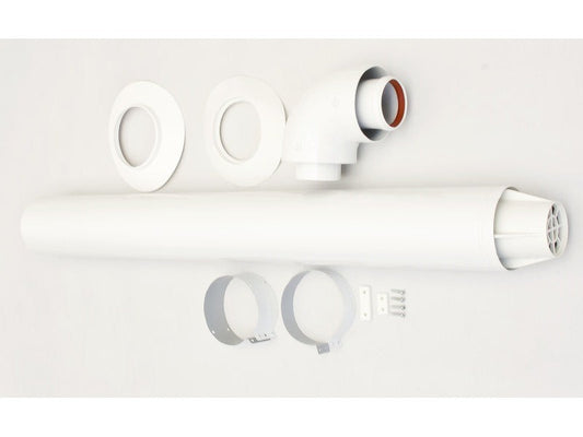 Ծխաօդատար խողովակ և արմունկ 750 մմ Ø60/100 90° Ariston-3318001, 3318001