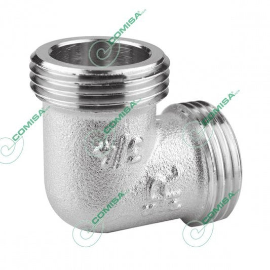 Անկյունակապ արտաքին պարուրակով նիկելապատ Comisa-71.07.041, 71.07.042, 71.07.043