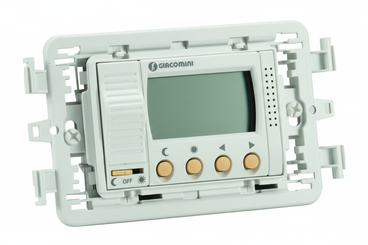 Ջերմապահպանիչ (թերմոստատ) սենյակային սպիտակ ներքին տեղադրման Giacomini-K494IY002