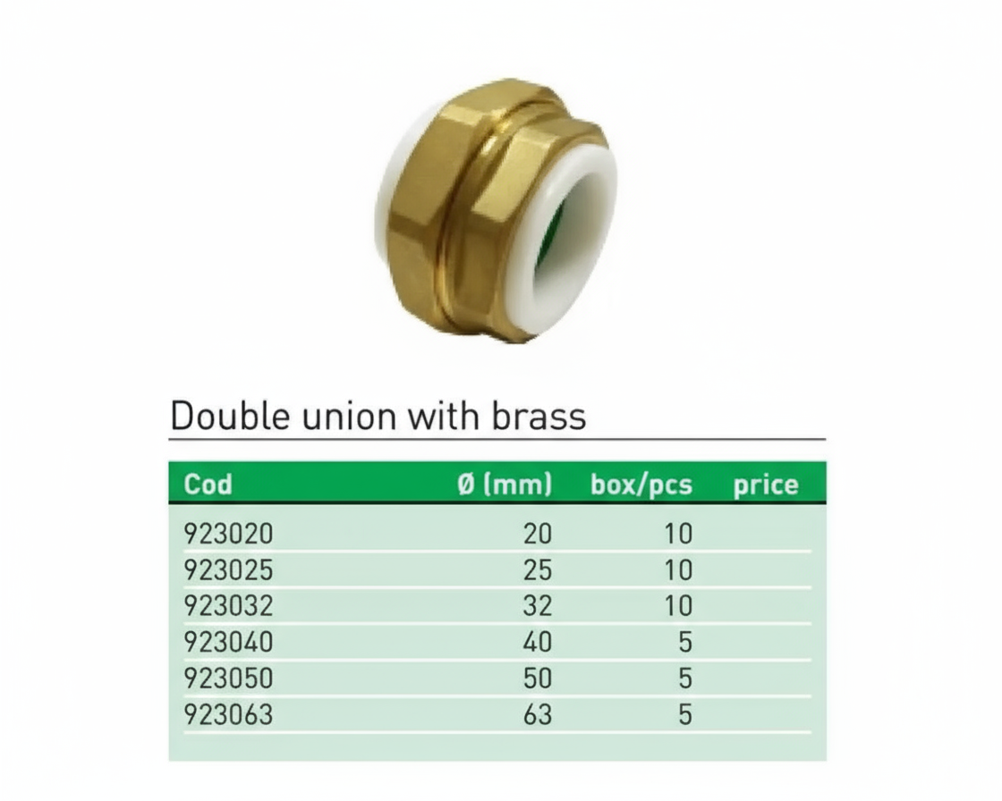Անցում պոլիպրոպիլենային փոխարկիչ քանդովի 32 մմ սպիտակ Plastofer-923032, 25 մմ սպիտակ Plastofer-923025, 20 մմ սպիտակ Plastofer-923020