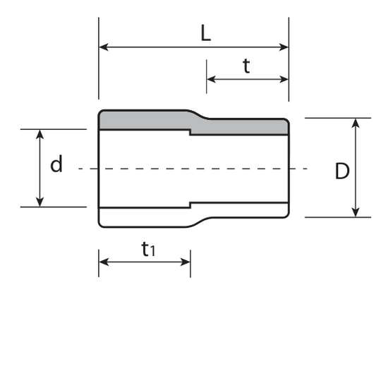 Անցում պոլիպրոպիլենային Plastofer-6070