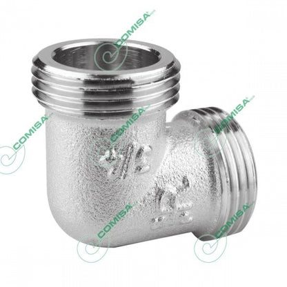 Անկյունակապ արտաքին պարուրակով նիկելապատ Comisa-71.07.041, 71.07.042, 71.07.043