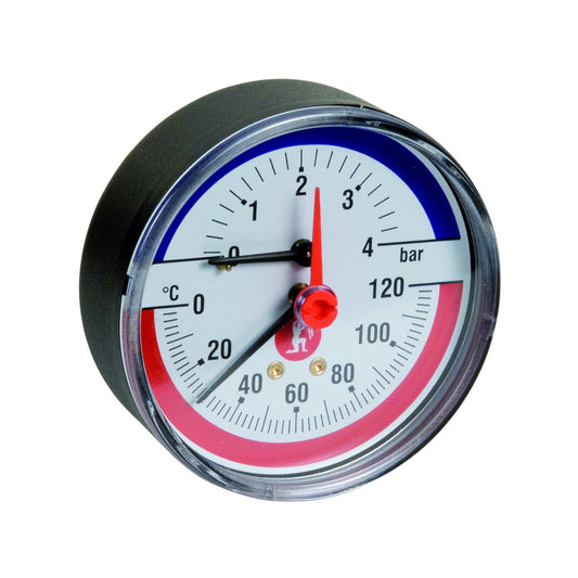 Ջերմաճնշաչափ 0÷120° 0÷6 բար 1/2" Giacomini-R226Y002