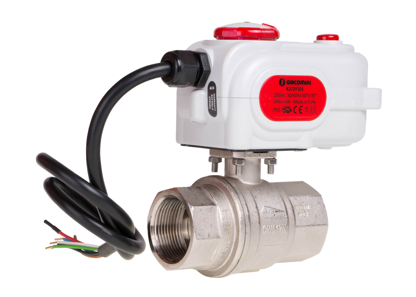 Փական երկընթաց ջերմապահպանիչ K272 շարժաբերով 2" Giacomini-R276BX008, 1" 1/2 Giacomini-R276BX007, 1" 1/4 Giacomini-R276BX006