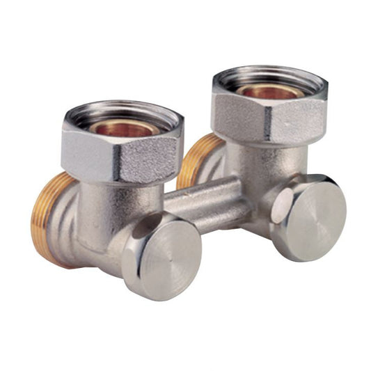 Փական պանելային պողպատե ռադիատորի անկյունային Giacomini-R388X002, R388X012