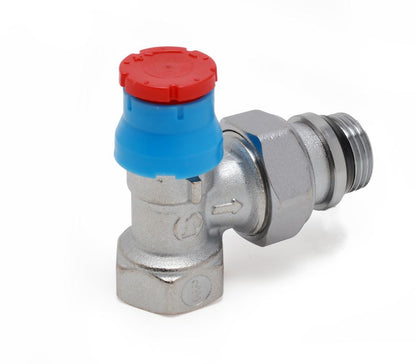 Փական ռադիատորի անկյունային ջերմապահպանիչ թասակով 1/2" Giacomini-R401X133, R401X033, R401X034