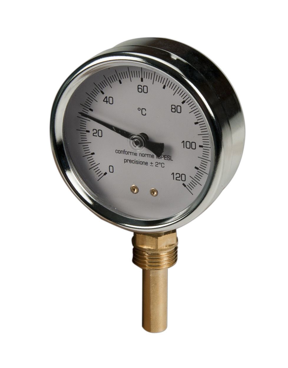 Ջերմաչափ հորիզոնական միացումով 0÷120 °C 1/2" Giacomini-R540IY001,
R540IY003