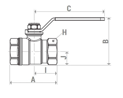 Փական գնդավոր բռնակով ներքին պարուրակով 1/2" Giacomini-R850X023,1" Giacomini-R850X025,1" 1/2 Giacomini-R850X027, 3/8" Giacomini-R850X022, 1/4" Giacomini-R850X021, 1" 1/4 Giacomini-R850X026, 3/4" Giacomini-R850X024
