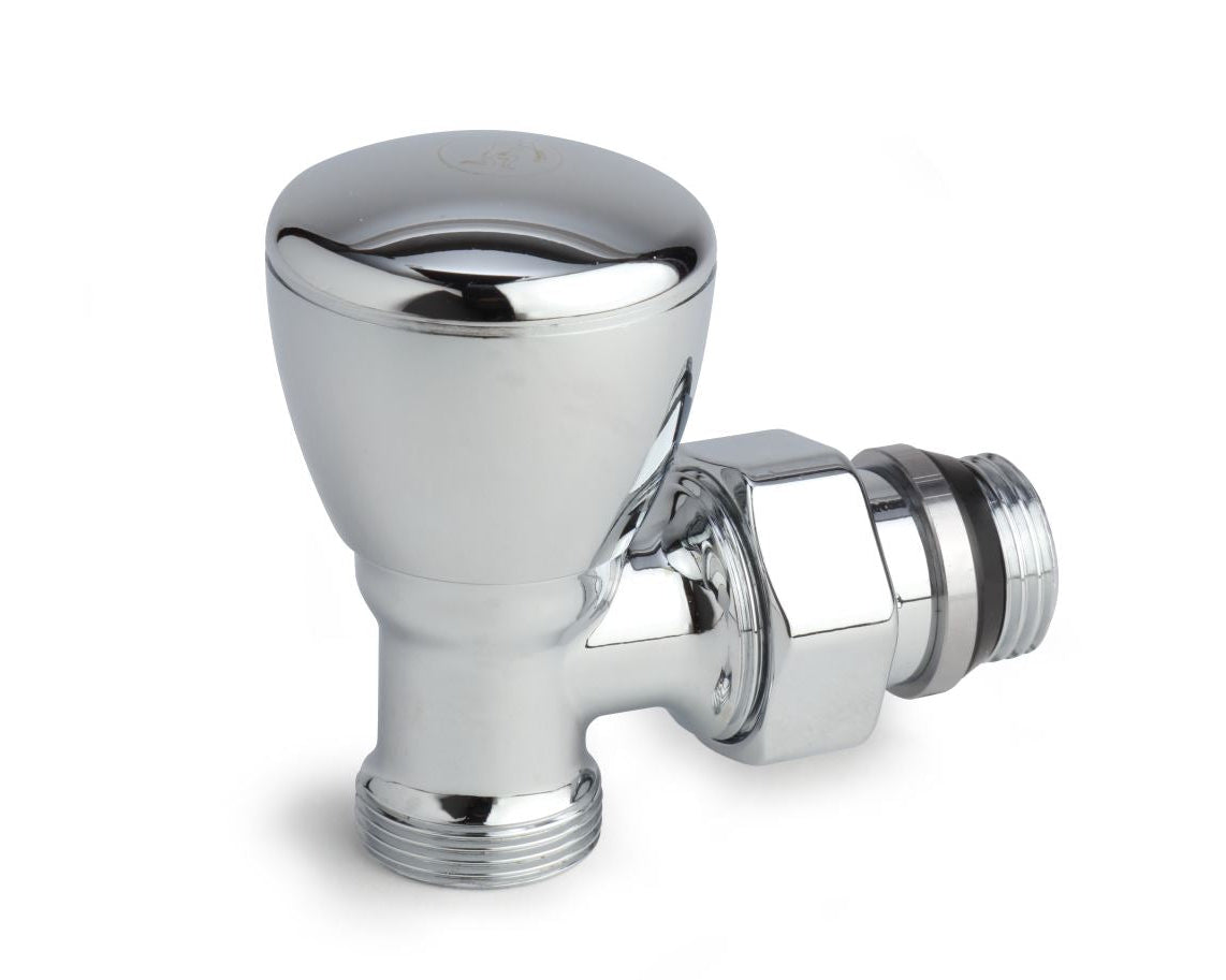 Փական ռադիատորի անկյունային քրոմապատ 16x1/2" Giacomini-T25CX003