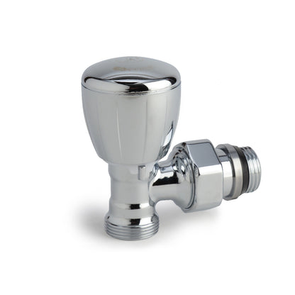 Փական ռադիատորի անկյունային ջերմապահպանիչ քրոմապատ 16x1/2" Giacomini-T431CX003