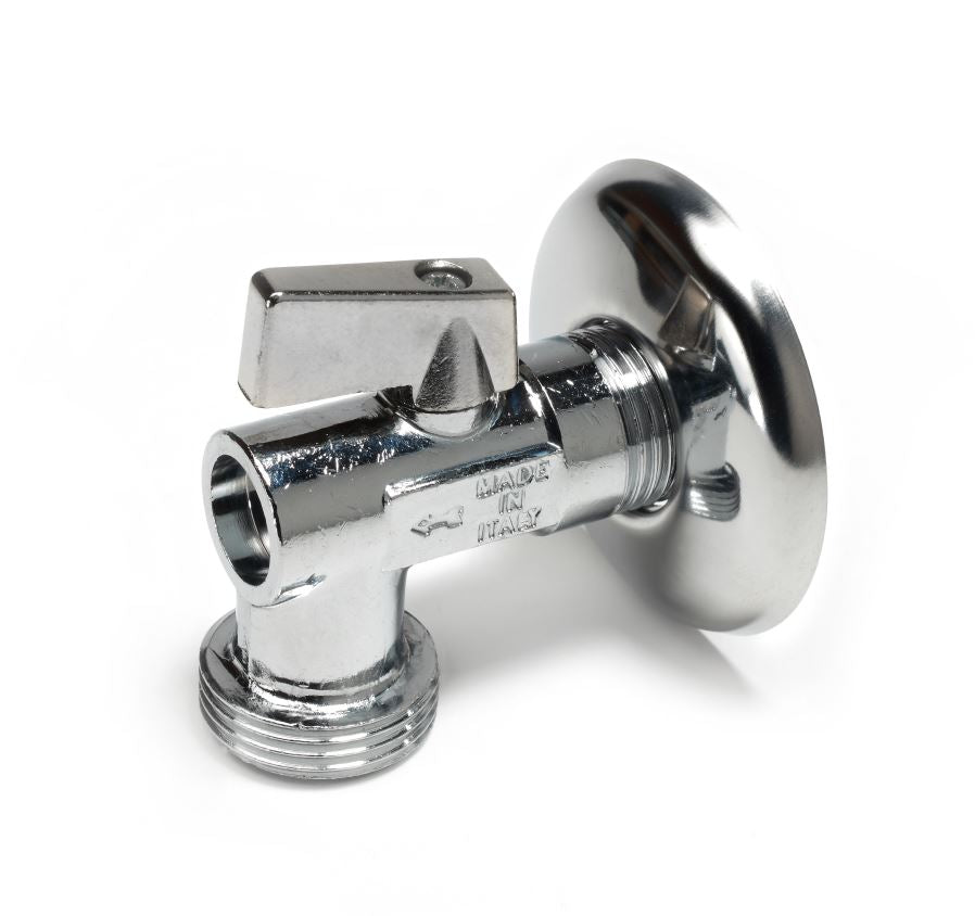 Փական անկյունային արտաքին պարուրակով 1/2"x3/4" Giacomini-R614X004